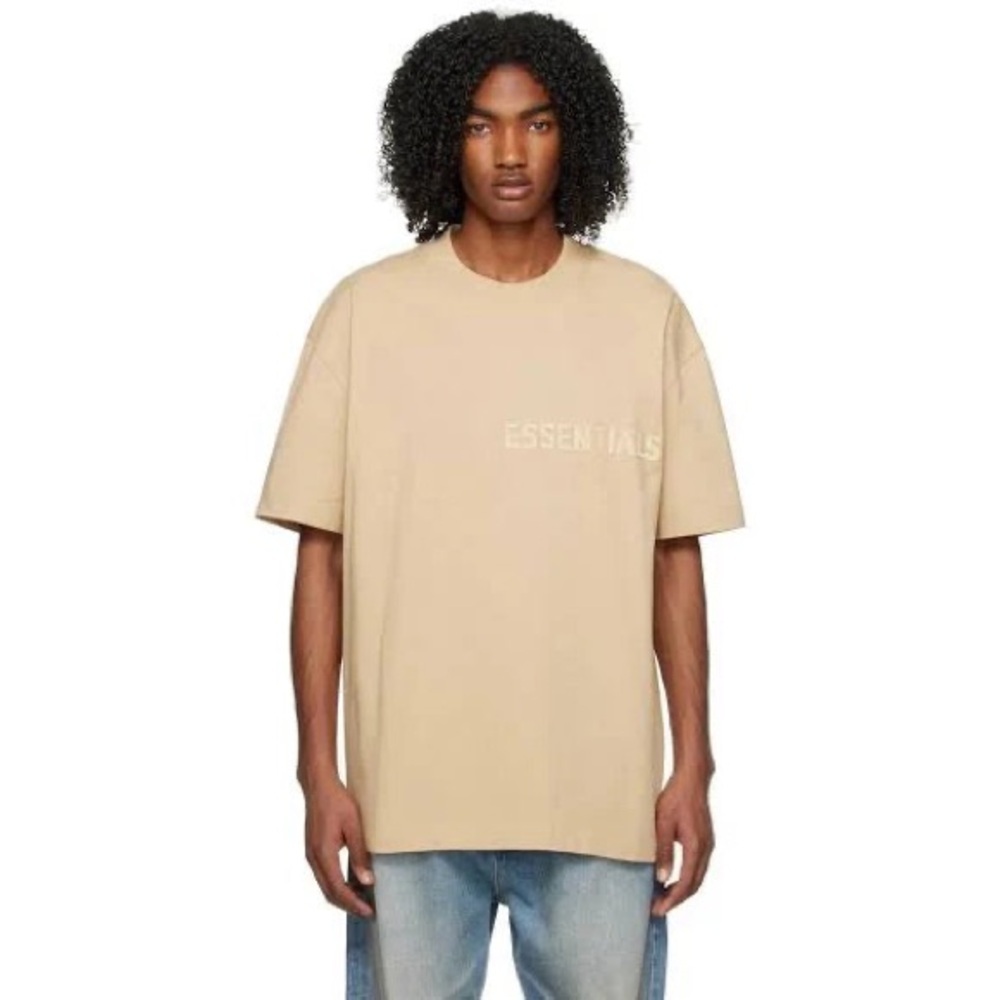 Essentials Fear‎ of God Essentials SS Tee/ T-Shirt | Color: Sand | NEW/NWT!!🔥